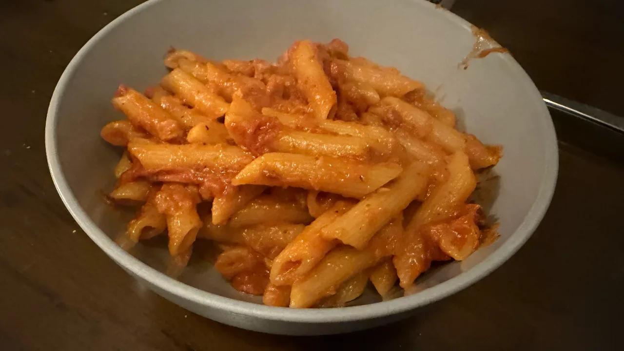 Penne a la vodka